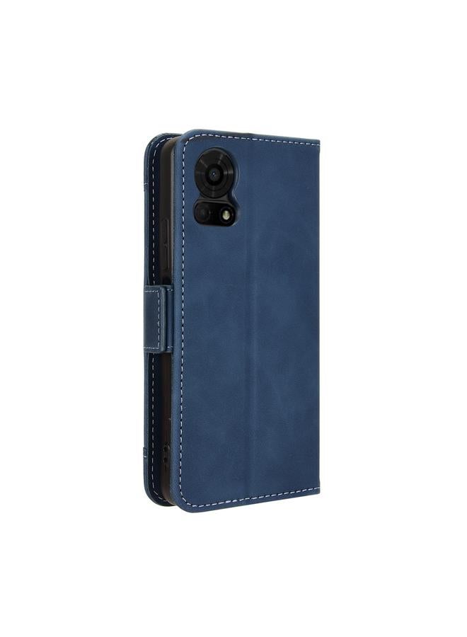 erorex Case For TCL 50 LE Skin Feel Calf Texture Card Slots Leather Phone Case  - Image 3