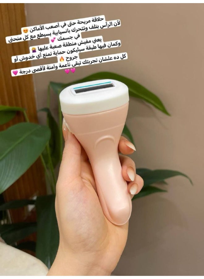 ماكينة حلاقة نسائية Epelia eBlade 6 بشفرات دقيقة وشريط ترطيب بالصبار - Image 1