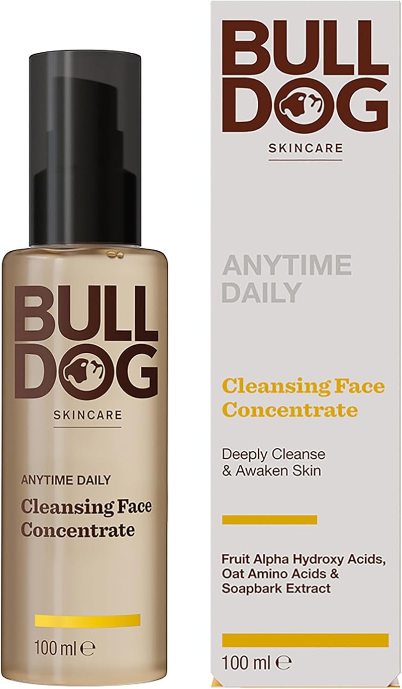 BULLDOG SKINCARE Anytime Daily Cleansing Concentrate for Men Face Wash 100 ml