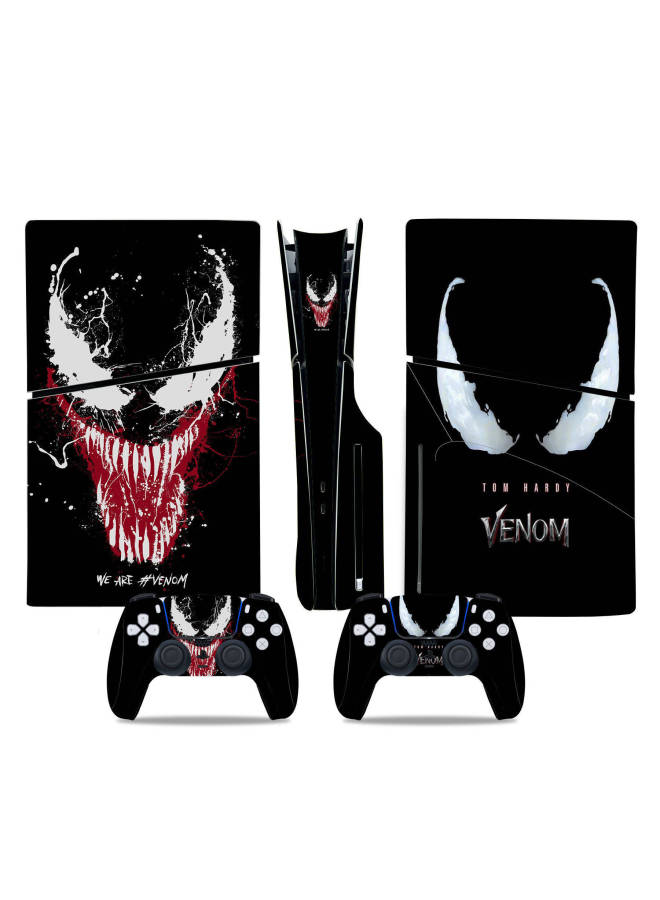 Loquat Direct Sales PS5 SLIM Optical Drive Version Digital Version Sticker PS5 SLIM Optical Drive Version Digital Version Film-Product Color:TN-P5SDisc-0105 - Image 1