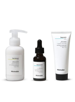 Sensitive Skincare Kit, Routine Kit For Unisex, Face Wash, Serum & Moisturizer Combo, 200G - pzsku/Z12F8F3B9E72BB20DCA64Z/45/_/1735816978/85d59a90-b6ed-4f4e-b211-ccee0613f464