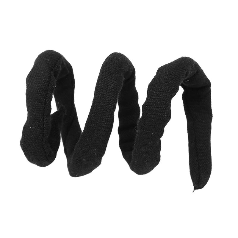 Sonew Sonew Spiral Lock Hair Bands Dreadlocks Hair Tie Iron Bendable Long Dreadlock Ponytail Holder for Thick Long Curly Hair Black