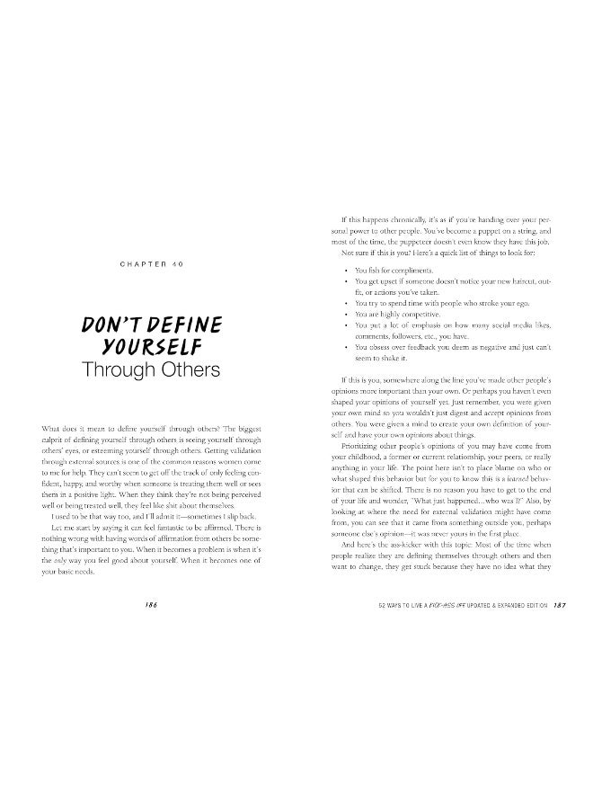52 Ways to Live a Kick-Ass Life: BS-Free Wisdom to Ignite Your Inner Badass and Live the Life You Deserve