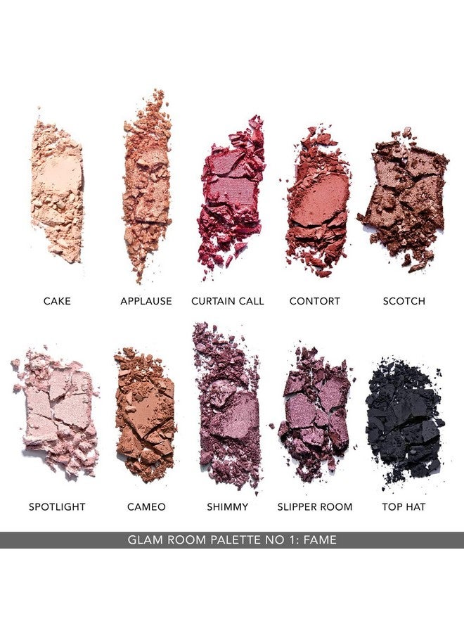 Haus Laboratories By Lady Gaga: Glam Room Palette No. 1: Fame ; 10 Shade Eyeshadow Palette Blendable & Buildable Eye Makeup With Pigmented Matte Metallic Shimmer And Sparkle Finishes - Image 3