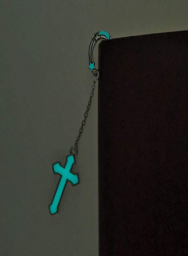 Gzrlyf Cross Bookmark Glow in The Dark Book Markers Book Lover Gifts Christian Gifts (Luminous Bookmark) - Image 5