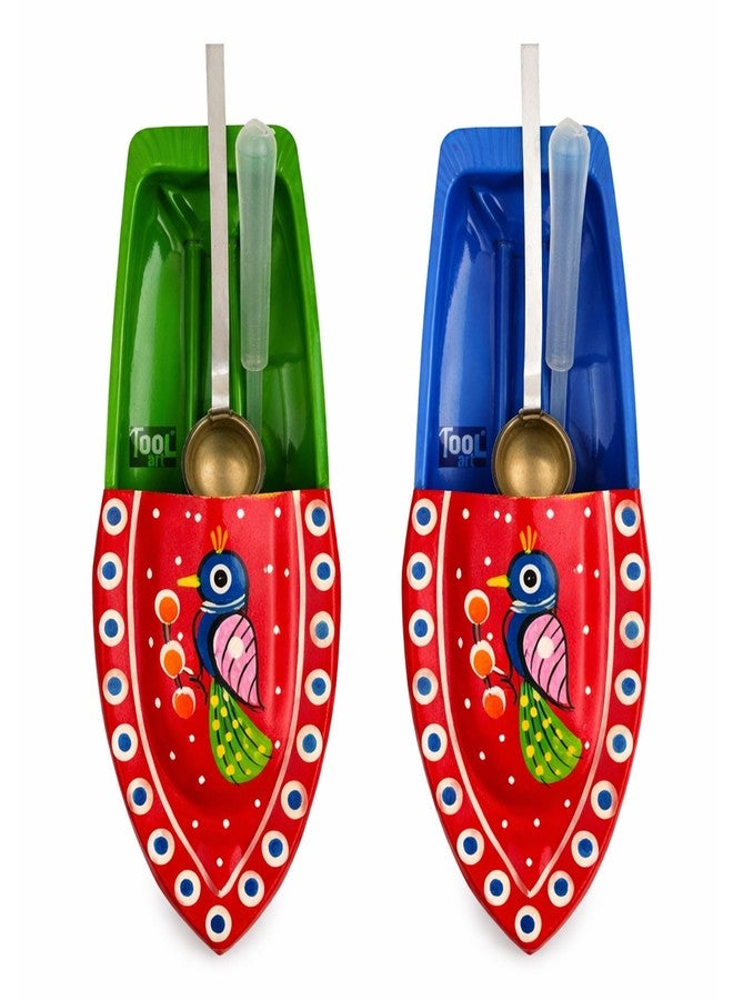 Toolart Classic Steam Powered Tin Metal Pop Pop Boat, Candle Powered Putt Putt Water Toy with Vintage Design, Multicolor (rg_steam_Boat_RD2S) - Image 3