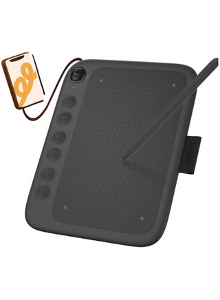 Q6 Drawing Tablet for Phone Pad PC with 6 Hot Keys - Graphic Tablet Adjustable Drawing Mode Writing Tablet Mobile Drawing/Online Class/Office Notes Compatible with MacOS/Windows/Chrome OS/Android - pzsku/Z12F94FD5446DE3B5CBE3Z/45/1749089655/986f60c2-26bf-4ad2-a1b7-90e4a308a7f6