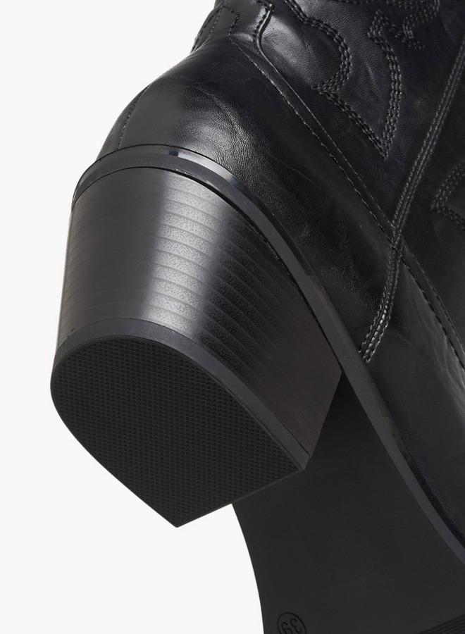 Flora Bella By Shoexpress Women Embroidered High Shaft Boots - Image 5