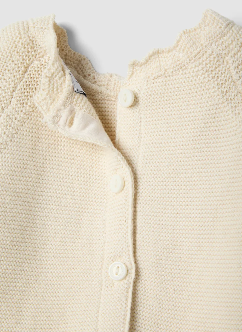 Ovs  OVS Beige Dress In Pure Cotton With Buttons for Women | Best Price UAE
