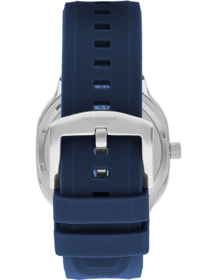لي كوبر ساعة يد رجالية بسوار سيليكون بعقارب . - * مم - Image 3