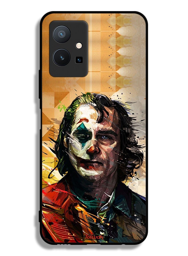Tolwak Vivo T1 5G Protective Case Cover Joker Paint Art - Image 2