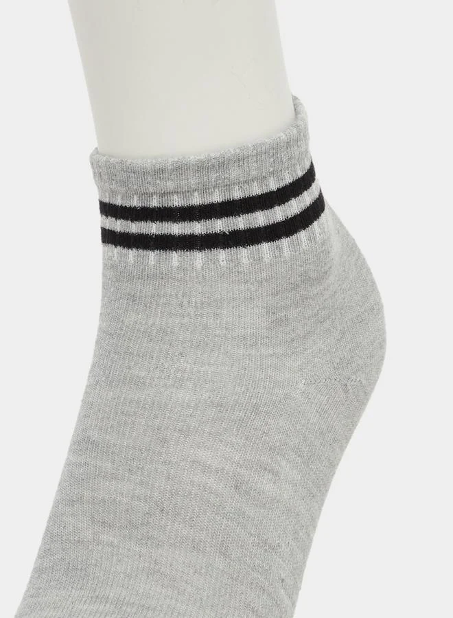 Styli Styli Set of 3 - Striped Crew Socks