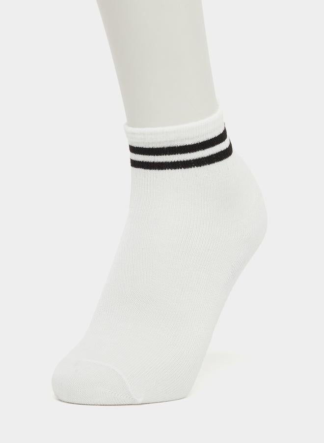 Styli Set of 3 - Striped Crew Socks - Image 4