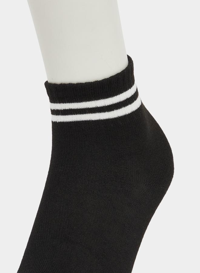 Styli Set of 3 - Striped Crew Socks - Image 3