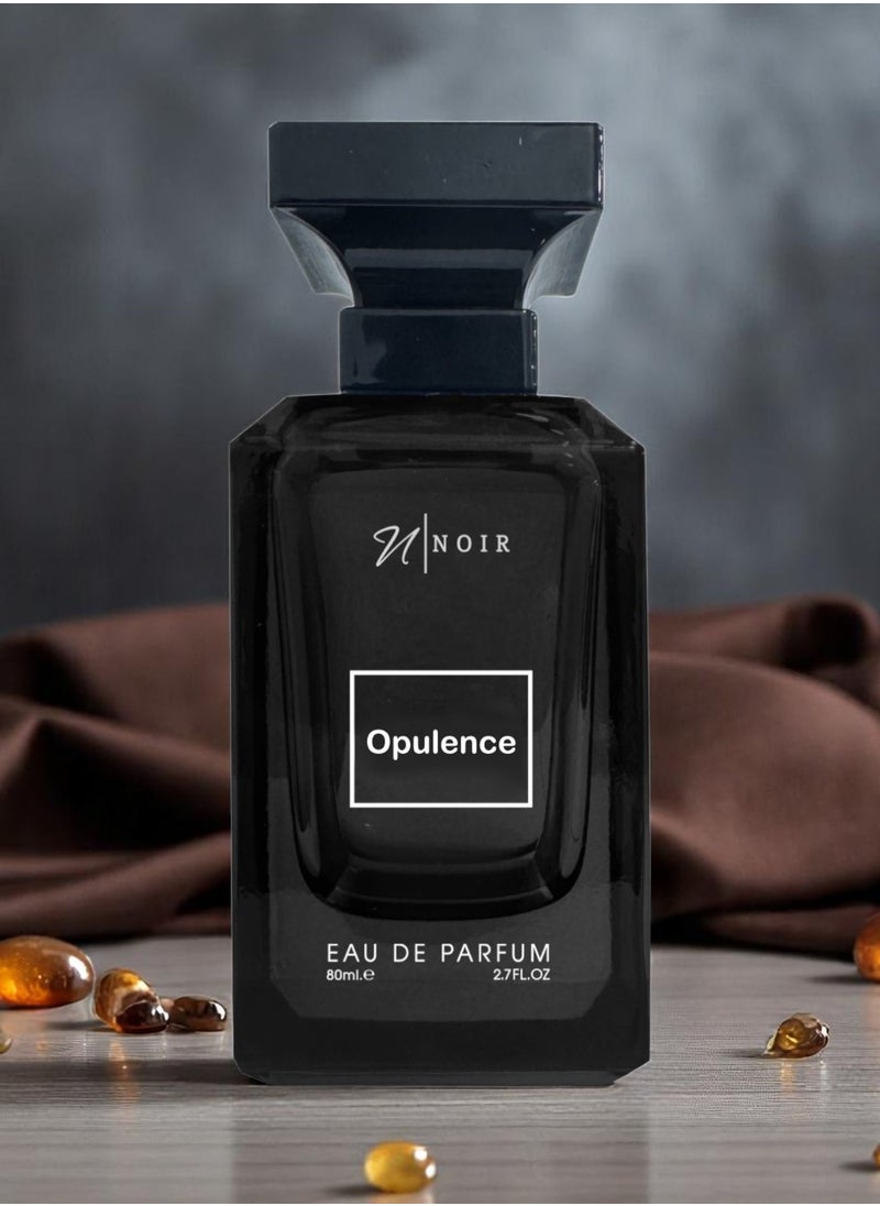 noir Opulence (Woody Leather), Eau De Parfum for Men, Amber, Leather, Suede, 80ml  - Image 4