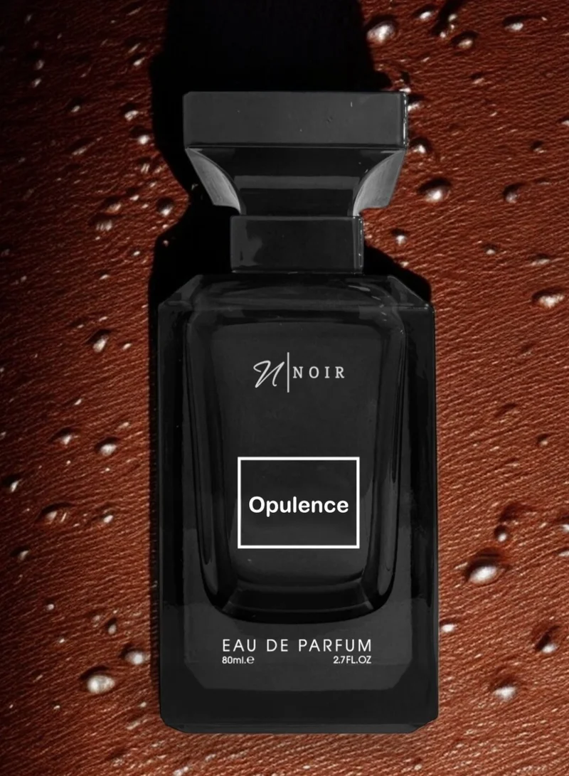 noir Opulence (Woody Leather), Eau De Parfum for Men, Amber, Leather, Suede, 80ml
