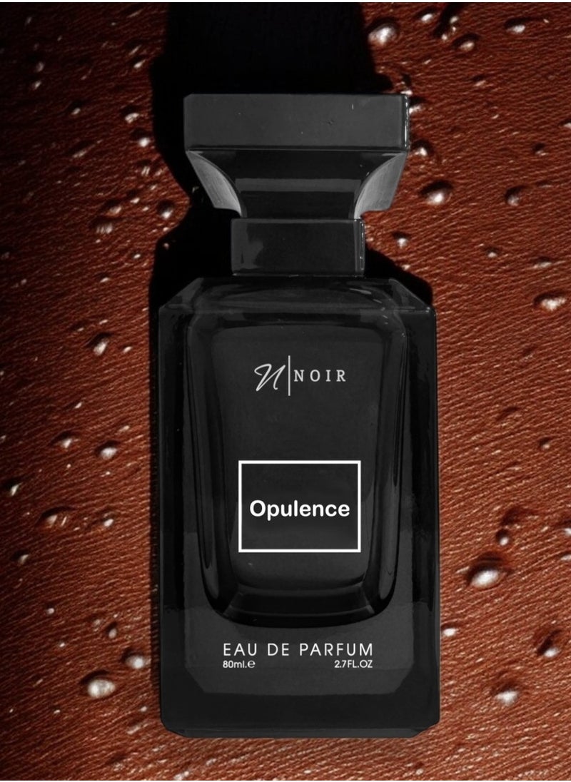 noir Opulence (Woody Leather), Eau De Parfum for Men, Amber, Leather, Suede, 80ml  - Image 3