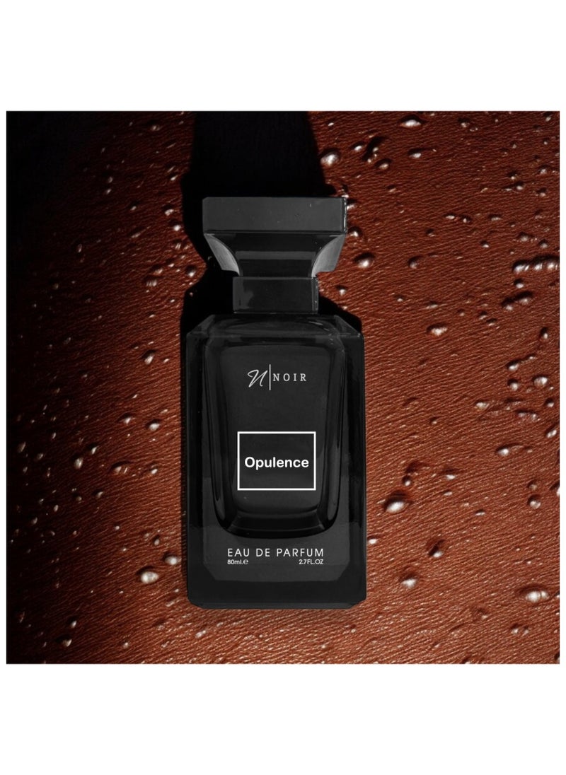 noir Opulence (Woody Leather), Eau De Parfum for Men, Amber, Leather, Suede, 80ml  - Image 5