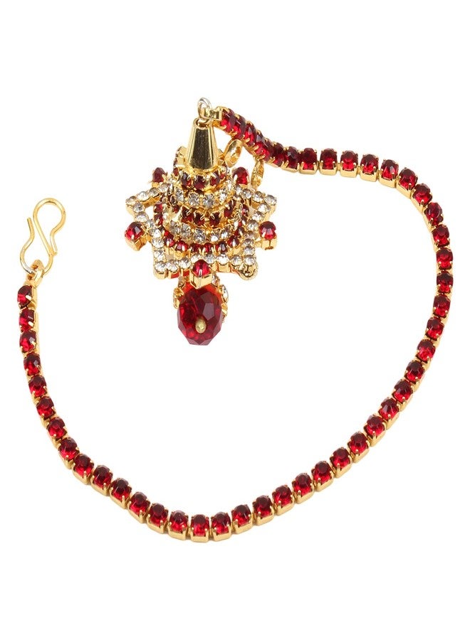 RELBEES Rakhi For Brother And Bhabhi | Pair Rakhi For Bhaiya And Bhabhi |Bhai Bhabhi Rakhi Set | Rakhi Combo| Kundan Rakhi - Image 4