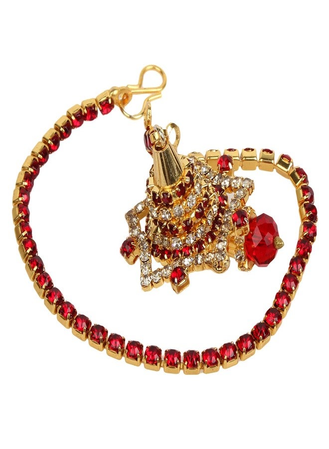 RELBEES Rakhi For Brother And Bhabhi | Pair Rakhi For Bhaiya And Bhabhi |Bhai Bhabhi Rakhi Set | Rakhi Combo| Kundan Rakhi - Image 5