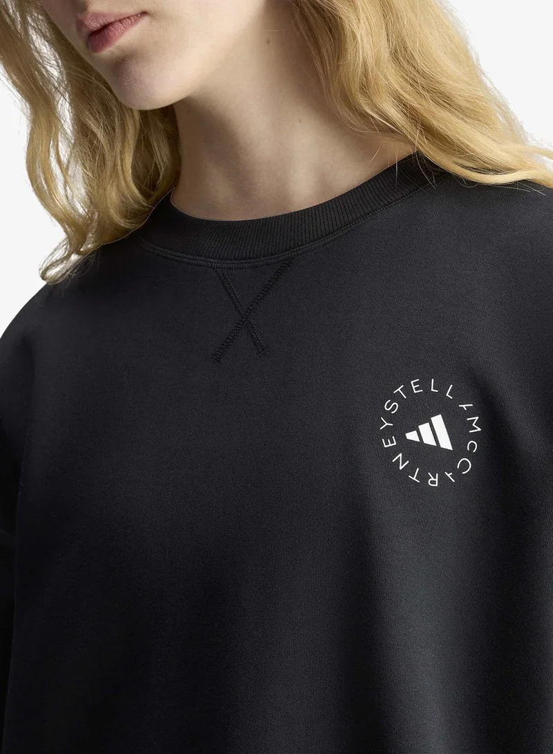 Adidas By Stella McCartney BLACK Stella Mccartney Loose Sweatshirt for Women | Best Price UAE