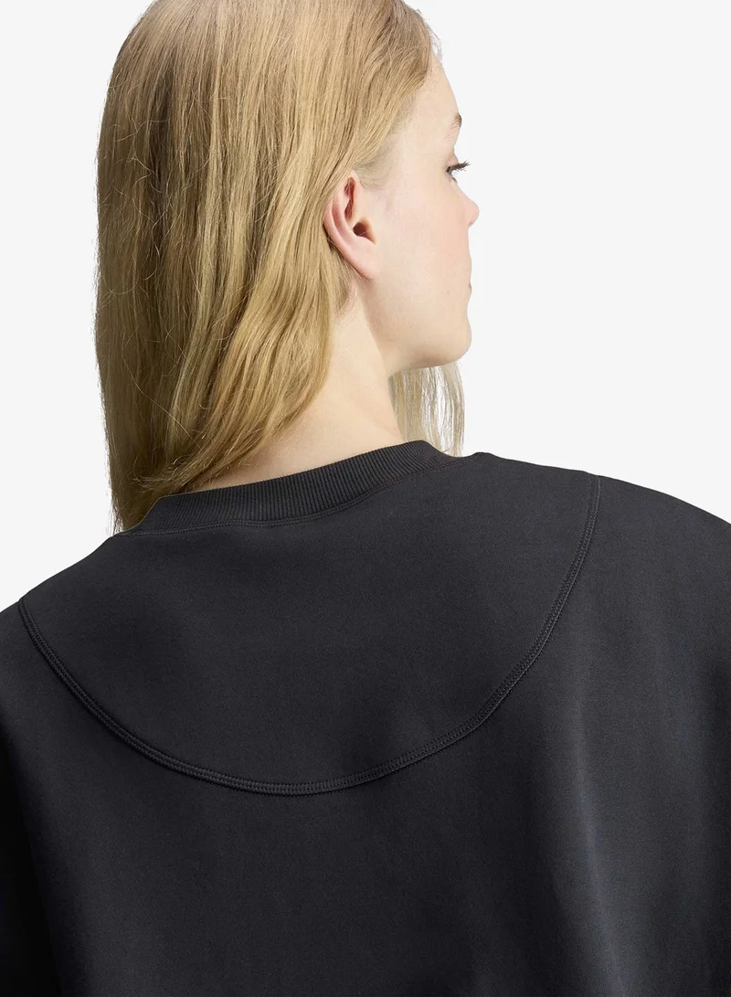 Adidas By Stella McCartney BLACK Stella Mccartney Loose Sweatshirt for Women | Best Price UAE