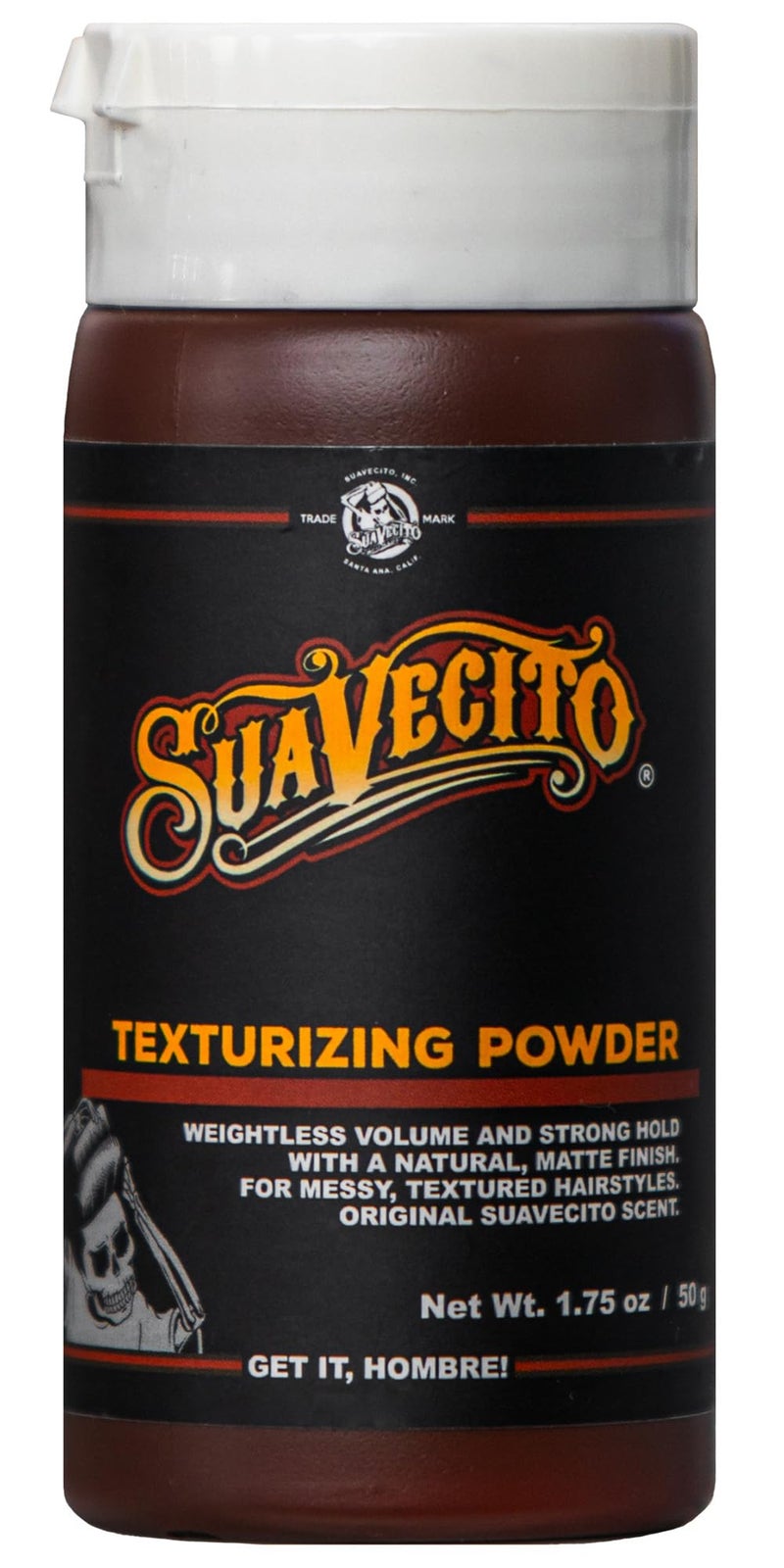 Suavecito Texturizing and Volumizing Hair Styling Powder with Shine Free Matte Finish and Strong Hold - No Mess, Oil Absorbing, Long Lasting - 1.75 oz - Image 2