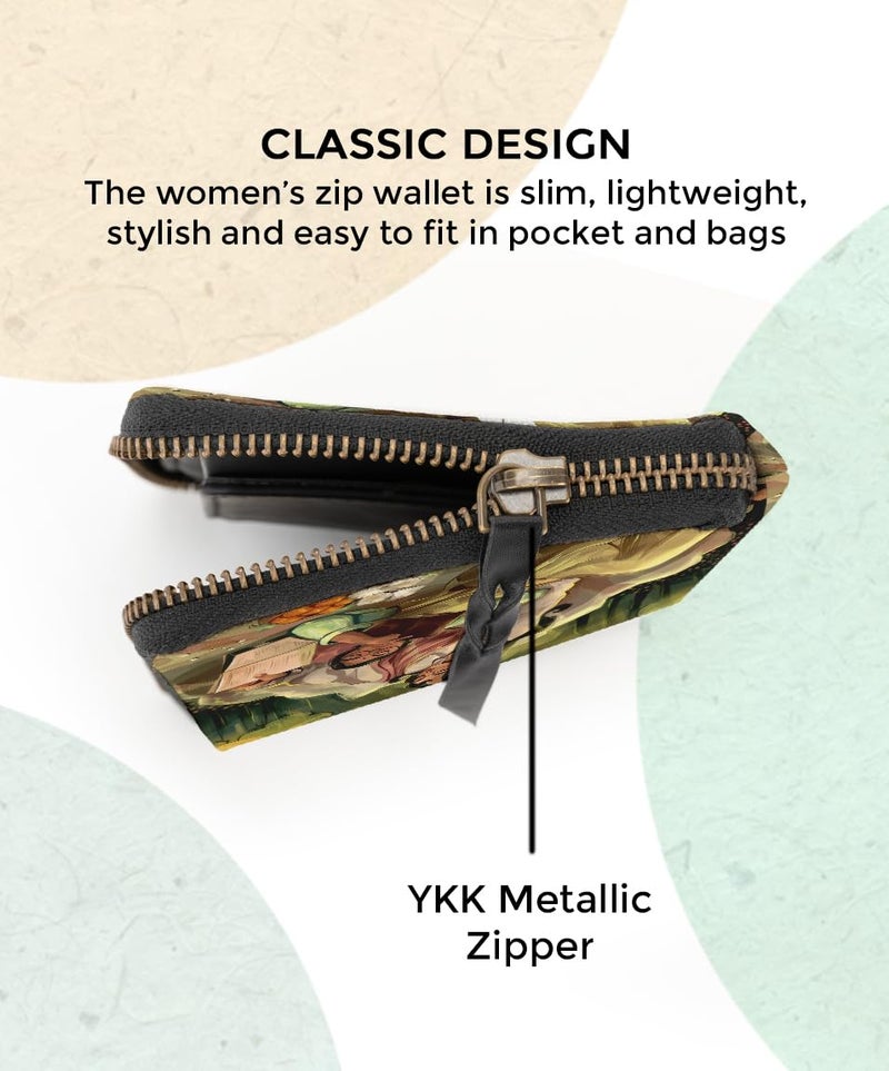 Kalankit Women's Wallet | Ladies Small Purse for Woman, Stylish Card Holder, Mini Bi-Fold Wallet for Women | Compact Pocket Purse | Gift for Teenage Girls, Female Friends, Birthday Gifts - Image 5