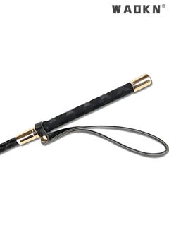 Riding Crop for Horse, Black Leather Equestrian Training Tool, 18 Inch Horse Whip with Double Slapper, Premium Quality Equestrianism Horse Riding Crop, Outdoor Training Tool (Black) - pzsku/Z12FA0426574FB2A1E441Z/45/_/1712889499/470f5069-a573-4881-a1f5-618c06569ea6