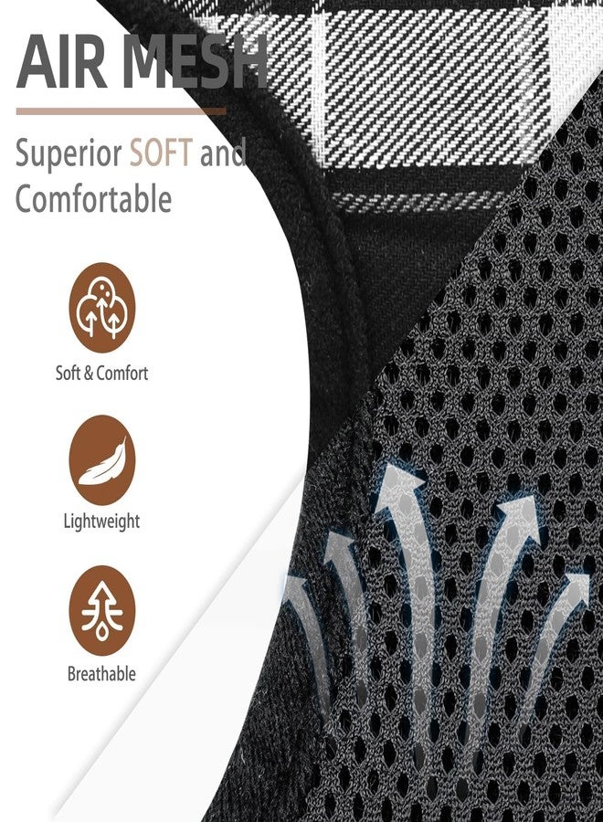 PUPTECK Soft Mesh Dog Harness and Leash Set Pet Puppy Cat Comfort Padded Vest No Pull Harnesses, Black, S - Image 2