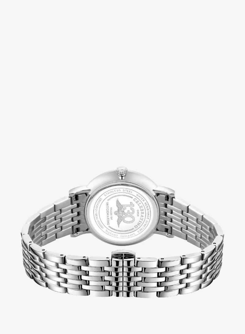 Rotary  Rotary Men's Heritage Roman Numeral Stainless Steel Bracelet Watch - GB05420/01 for Men | Best Price UAE