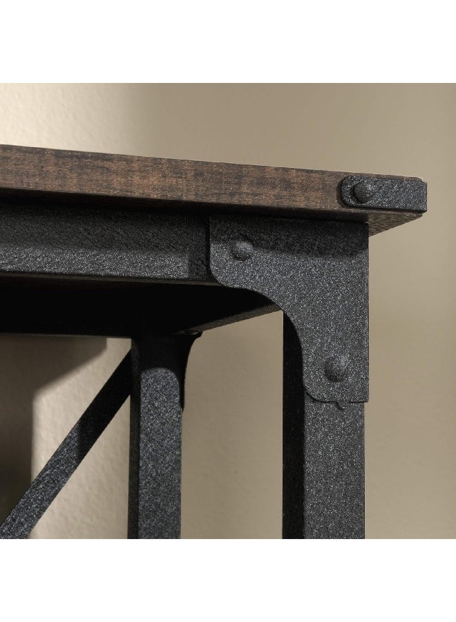 ساودر ستيل ريفر خزانة كتب بأرفف مفتوحة وعجلات وأبواب كربون أوك 69.8 x 17.09 x 31.69 بوصة 423975 - Image 1