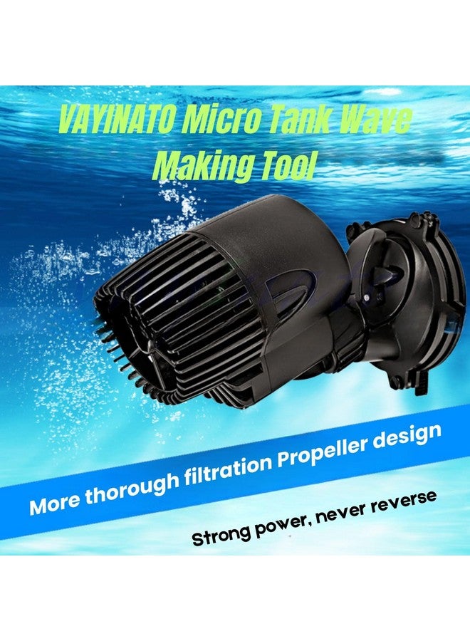 VAYINATO صندوق 360 درجة رأس طاقة واحد لصنع الأمواج في الأكواريوم (WP-50M) أسود - Image 5