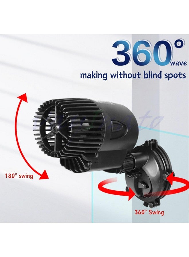 VAYINATO صندوق 360 درجة رأس طاقة واحد لصنع الأمواج في الأكواريوم (WP-50M) أسود - Image 3