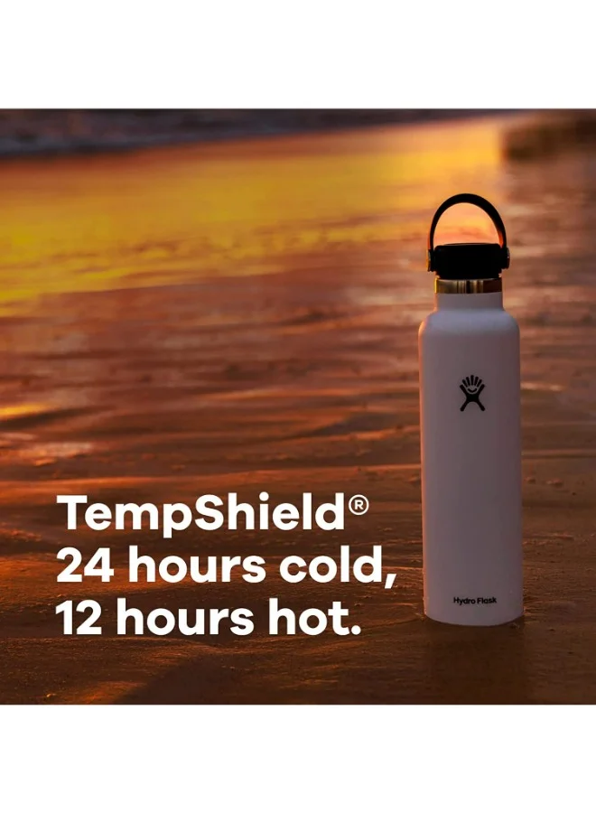 Hydro Flask Vacuum Bottle 620ml White STD Mouth