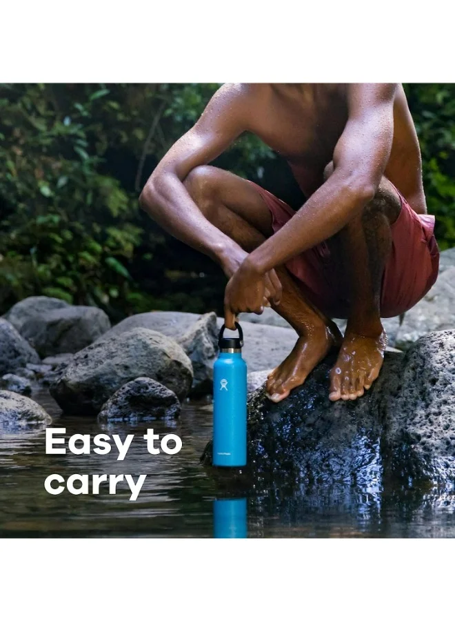 Hydro Flask Vacuum Bottle 620ml White STD Mouth