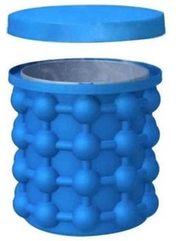 svk dream SVK Dream Ice Cube Tray/Jelly Tray Bucket/Chocolate Mold/Silicone Ice Tray/Silicone Ice Shot Glass Mold,Jolly Rancher Cup/Candy melt Square Ice Cube Tray Mould 1 Pc Multi Color  - Image 2