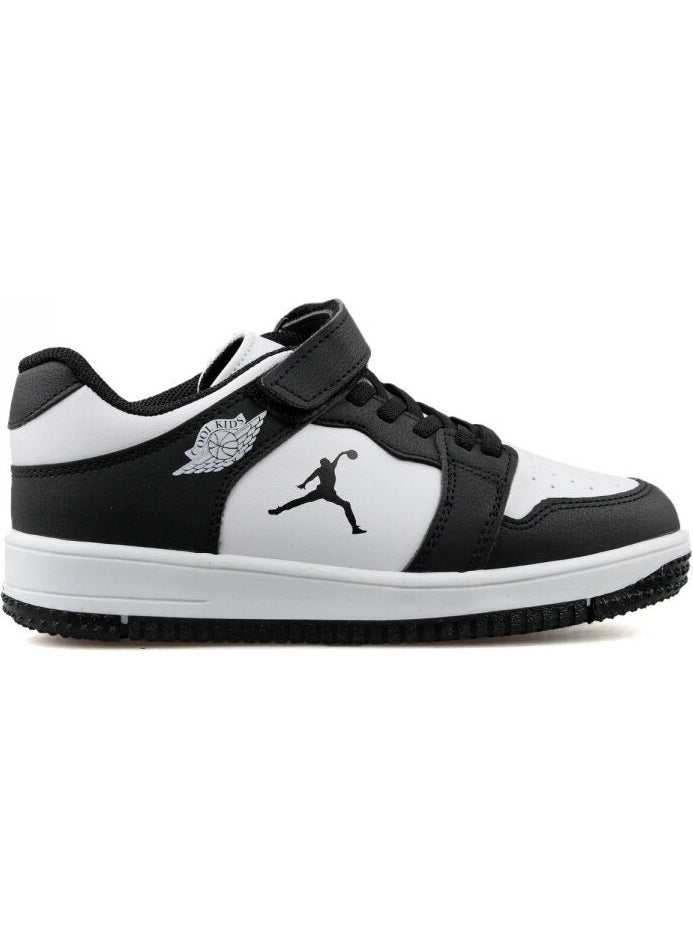 Cool Haykat Kids Banded Sneakers Black - White  - Image 1