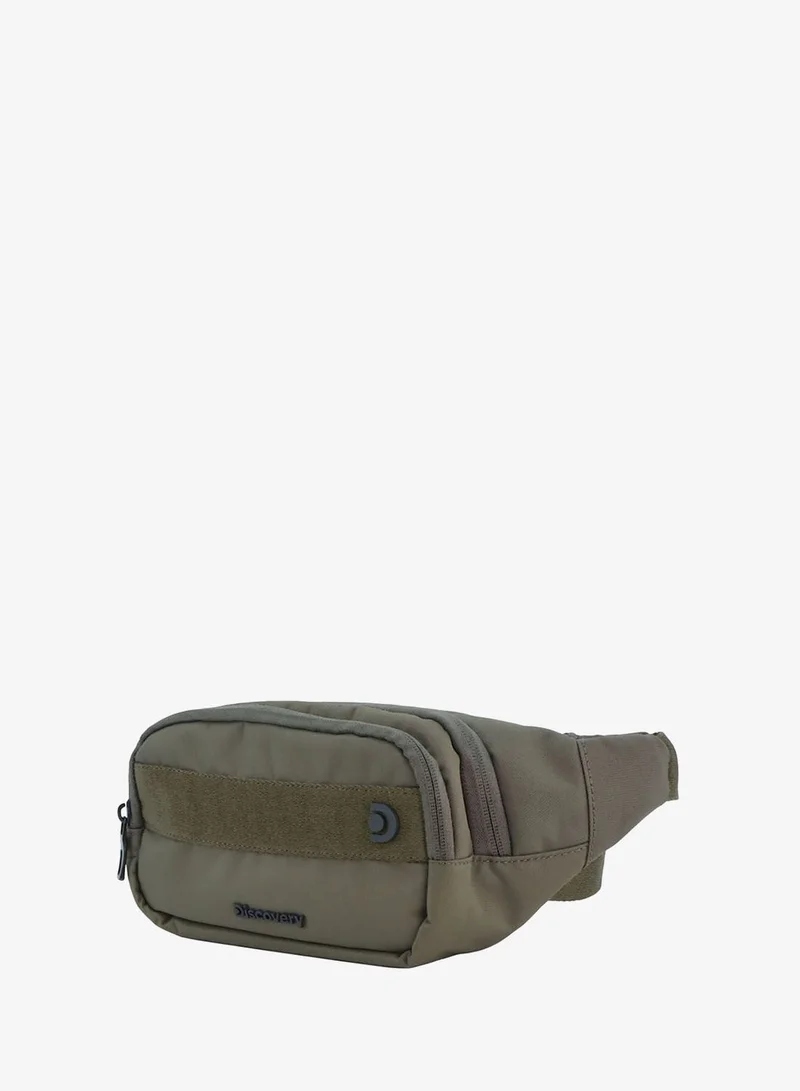 ديسكفري Downtown Waist Bag Unisex – Eco Recycled Hips Belt Bag with Dual Compartments, Phone Pocket & Adjustable Strap | Travel, Sports & Daily Use
