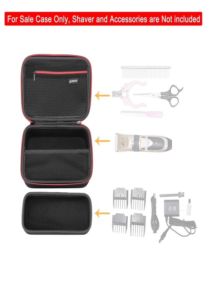 RLSOCO Carrying Case for WAHL Professional Animal Bravura Lithium Ion Clipper & Oneisall/Ceenwes/Sminiker/YABIFE Dog Clipper Low Noise Cordless Dog Grooming Kit (Case Only) - Image 2