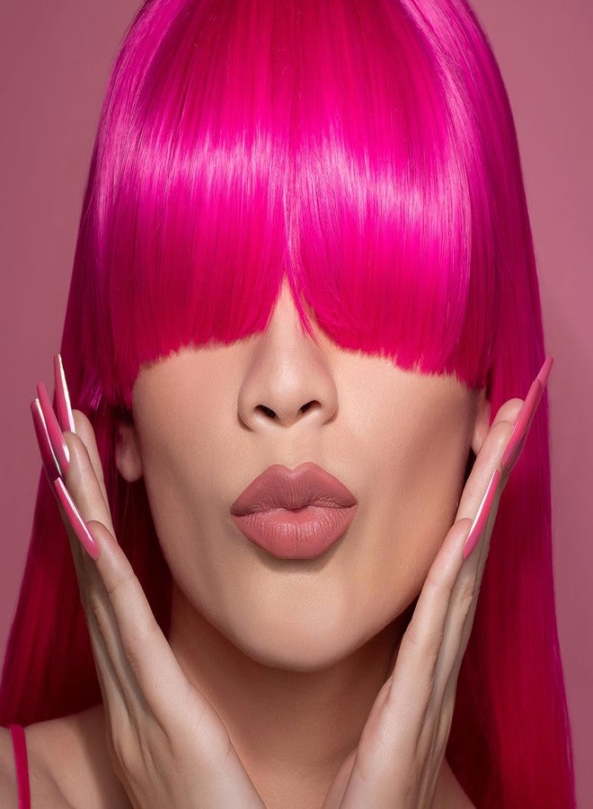 Pink Up | Lipstick | Long-lasting bold color with matte finish | Soft, creamy texture that won’t dry lips | Lipstick | Lip makeup | Full coverage comfort | Nude | Model PKLP01 - Image 3