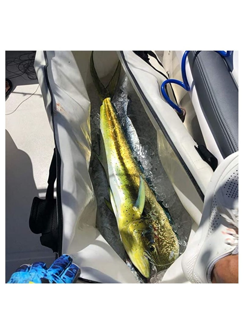Gear - Gear Large Insulated Fish Cooler Bag 60 inch Monster Leakproof Fish Kill Bag Portable Waterproof Fish Bag Keep ice-Cold More Than 24 Hours (48x10.5x20 inch) - Image 1