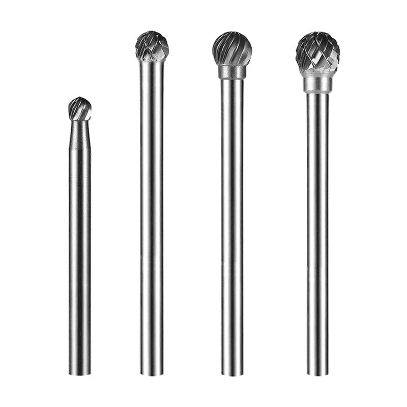 D6 Double Slot 10PC Tungsten Carbide Rotary Burr File 3mm Shank D Type Engraving Tool - Image 4