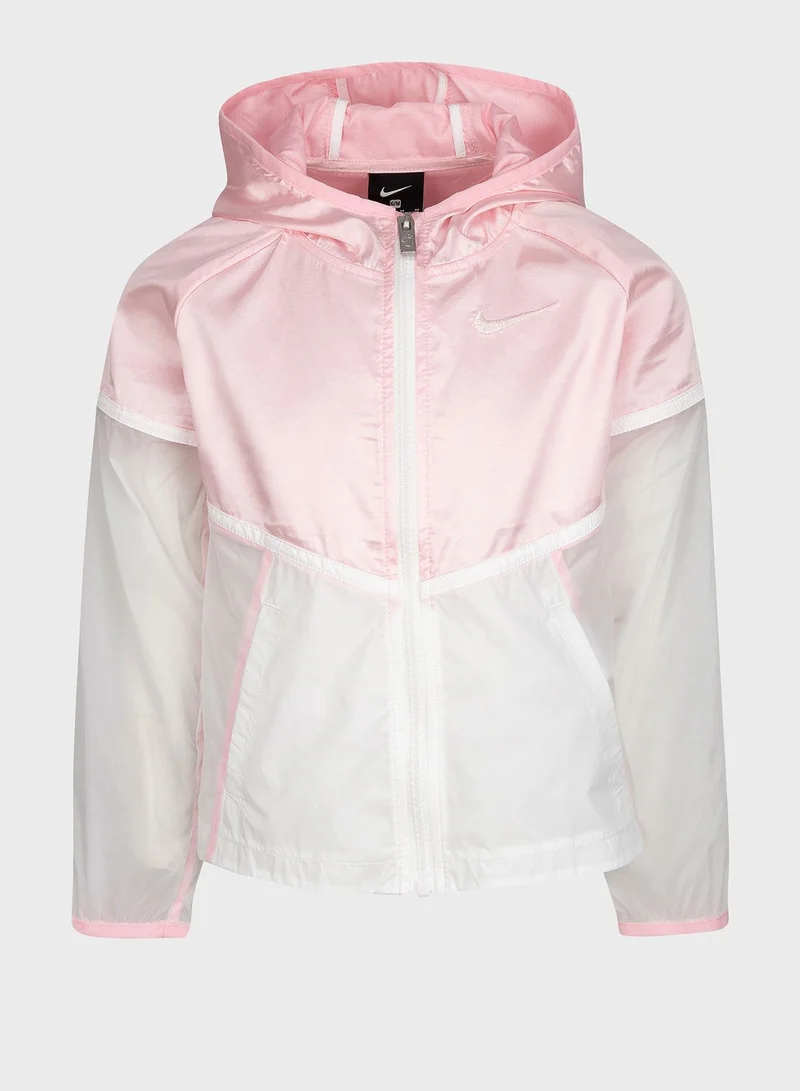 Nike Kids Metallic Windrunner Jacket