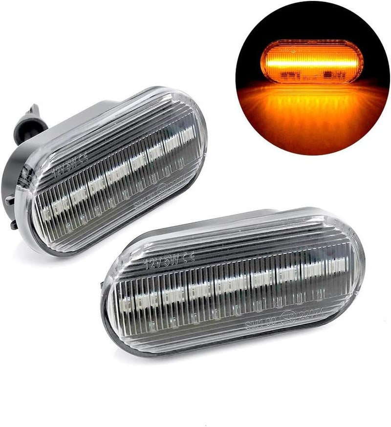 QASULER Dynamic Side Marker Turn Signal Lights - Image 4