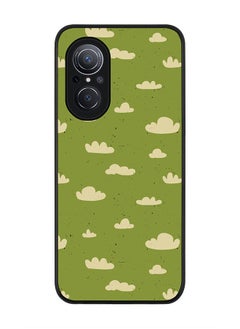 Stylizedd Rugged Black edge case for Huawei Nova 9 SE  Slim fit Soft Case Flexible Rubber Edges Anti Drop TPU Gel Thin Cover - Wandering Clouds  - Image 1