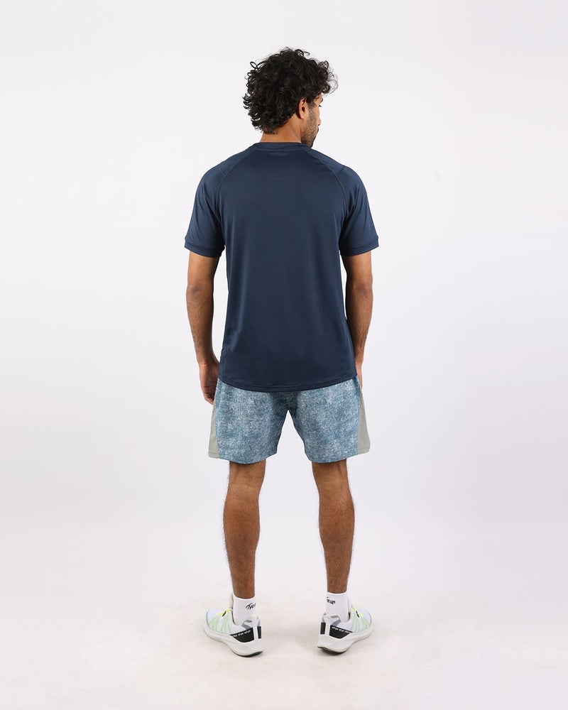 أتوم Energy Flow Men's Navy T-Shirt - Image 4