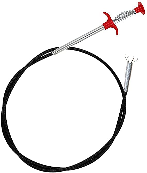 REPLEX Flexible Grabber Pick-up Tool Strong Drain Hair Remover for Sink Snake Hair Catcher Shower Sink Cleaning Tool 4 Claws Drain Hose Cleaner Sticks Spring Pipe Dredging Tools - Image 1
