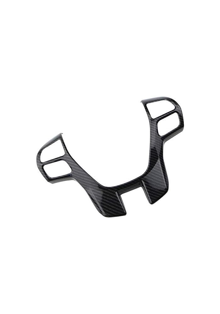 QASULER Carbon Fiber Steering Wheel Cover Trim - Image 3