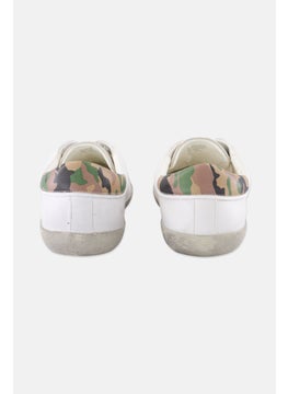 INC Men Medium Lace Up Shoes, White Combo  - Image 3